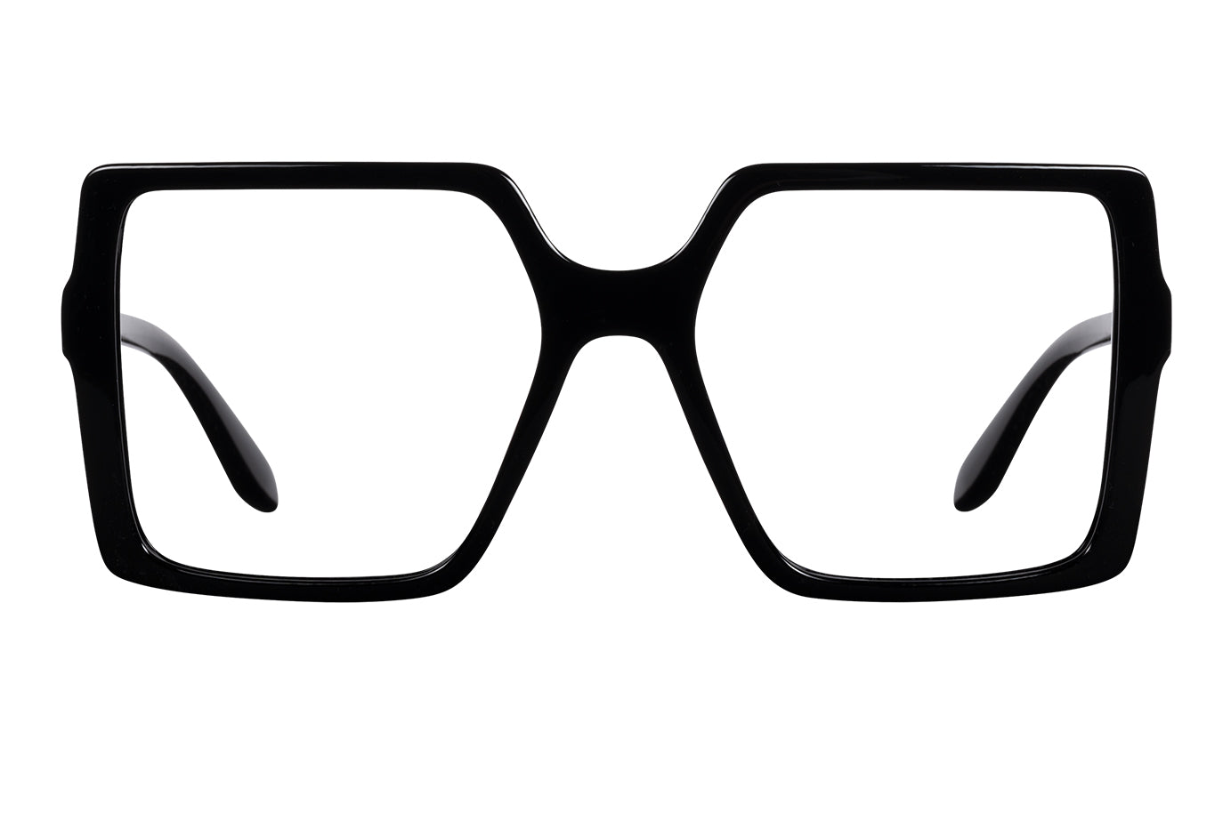 LEXIE solid black Reading Glasses - Favorite