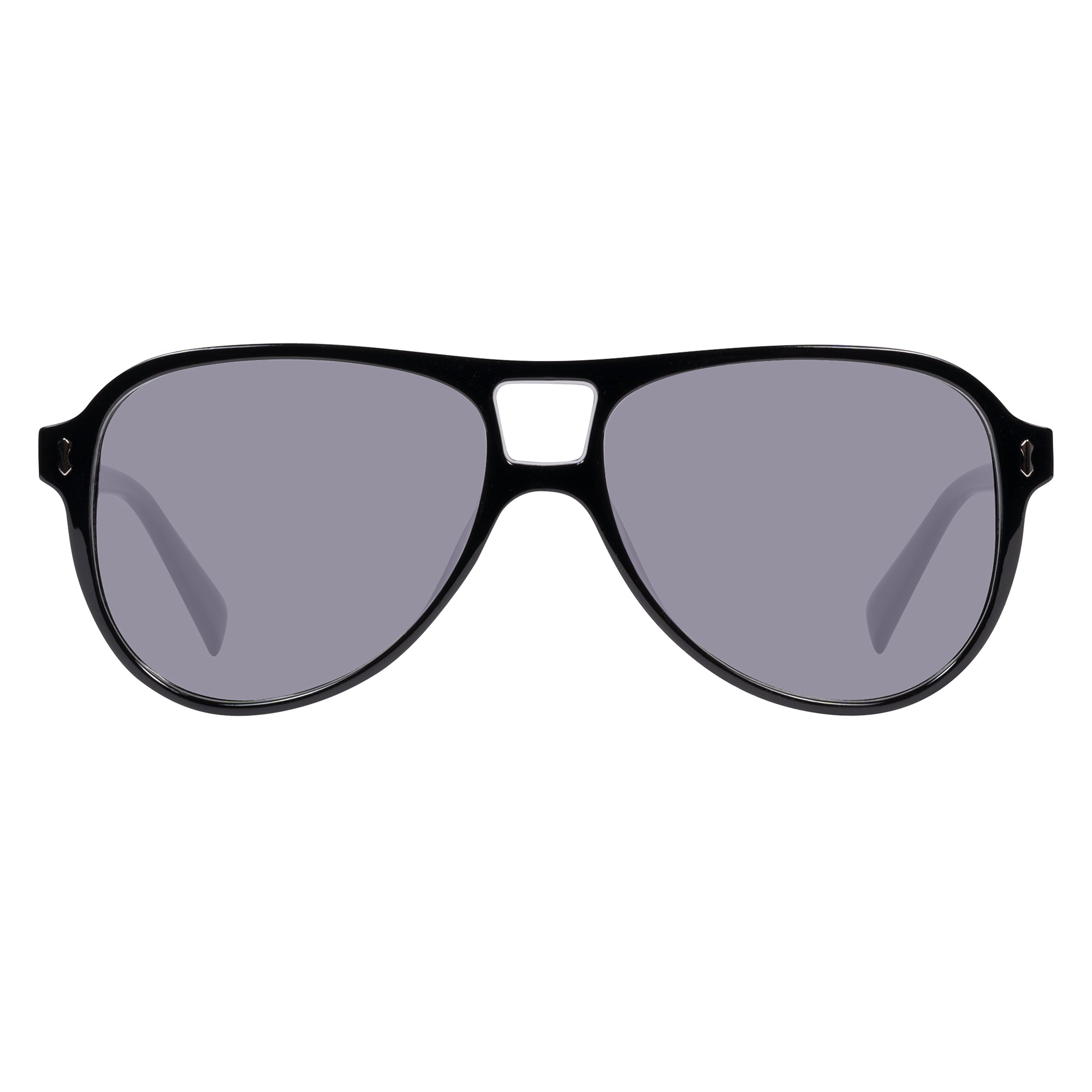 S-RENZO solid black Sunglasses NEW SS25