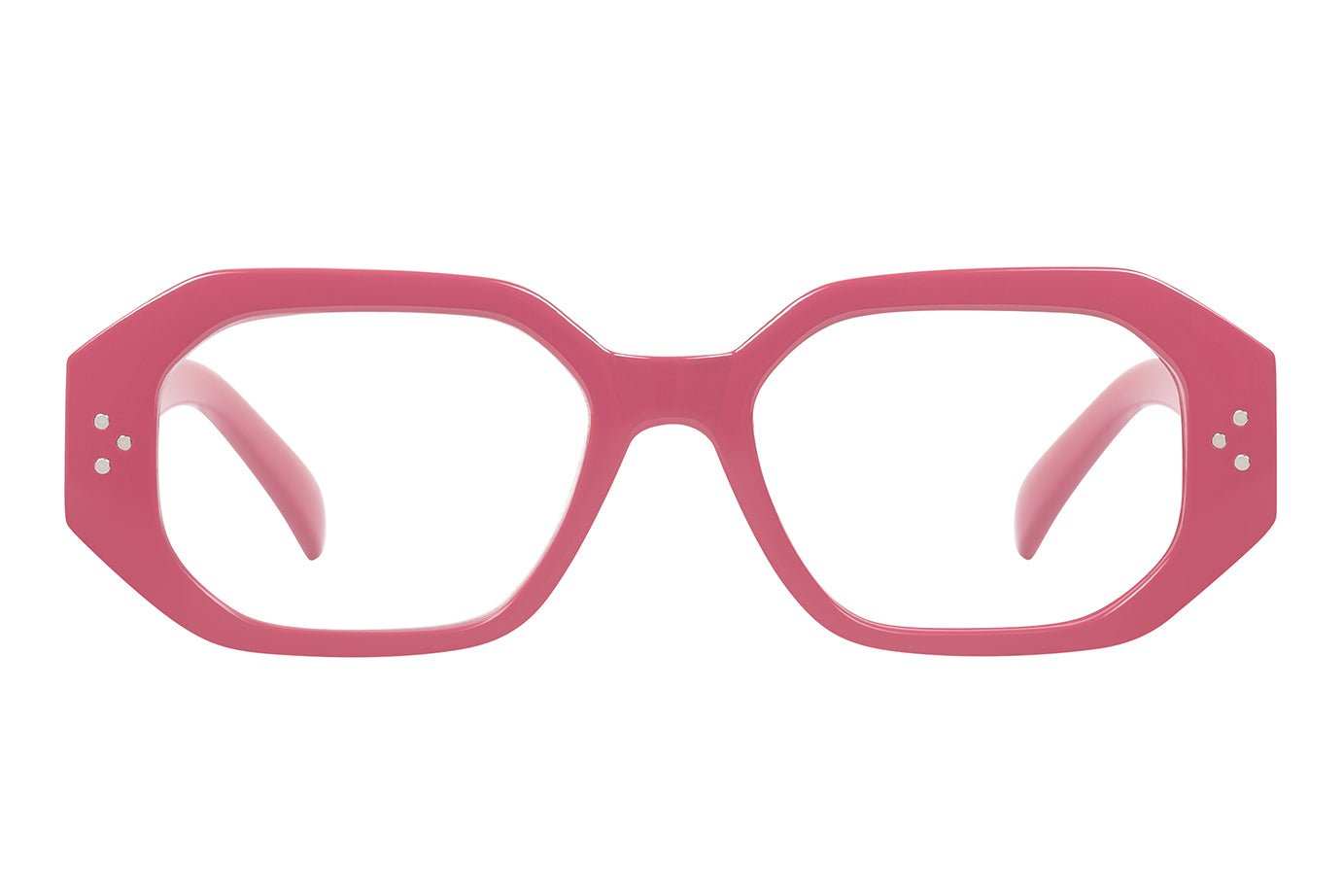 DOMENICA solid pink Reading Glasses. NYHET