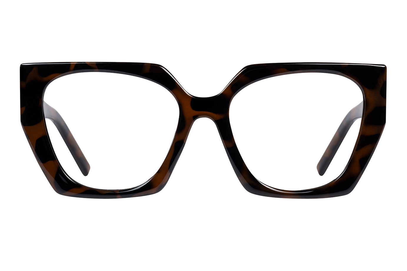 APRIL transp gyldenbrune læsebriller - Bestseller - Nu tilbage på lager!