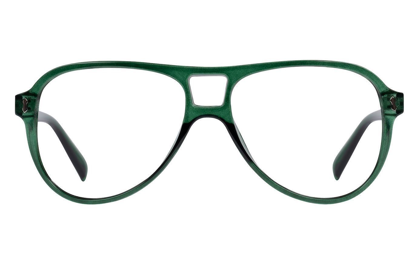 ELLIOT transp bottle green Reading Glasses NEWS