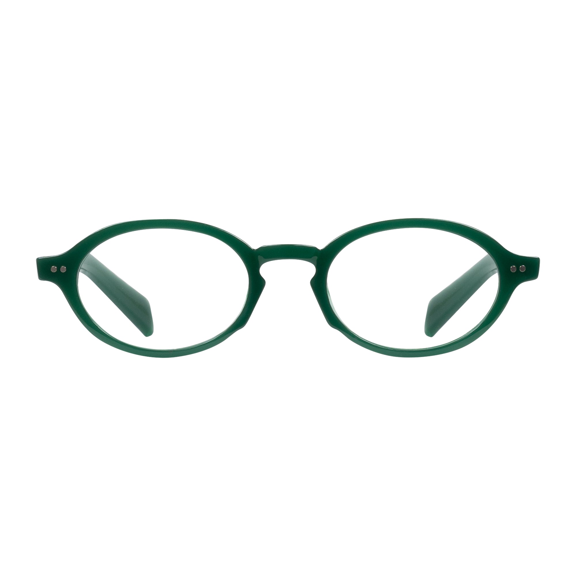 DULCAN milky bottle green Reading Glasses