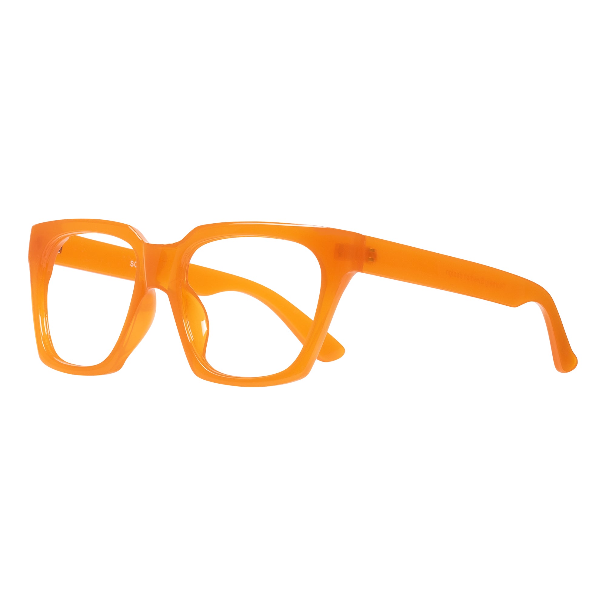 SOLVEJ milky spanish orange Reading Glasses NEW SS26