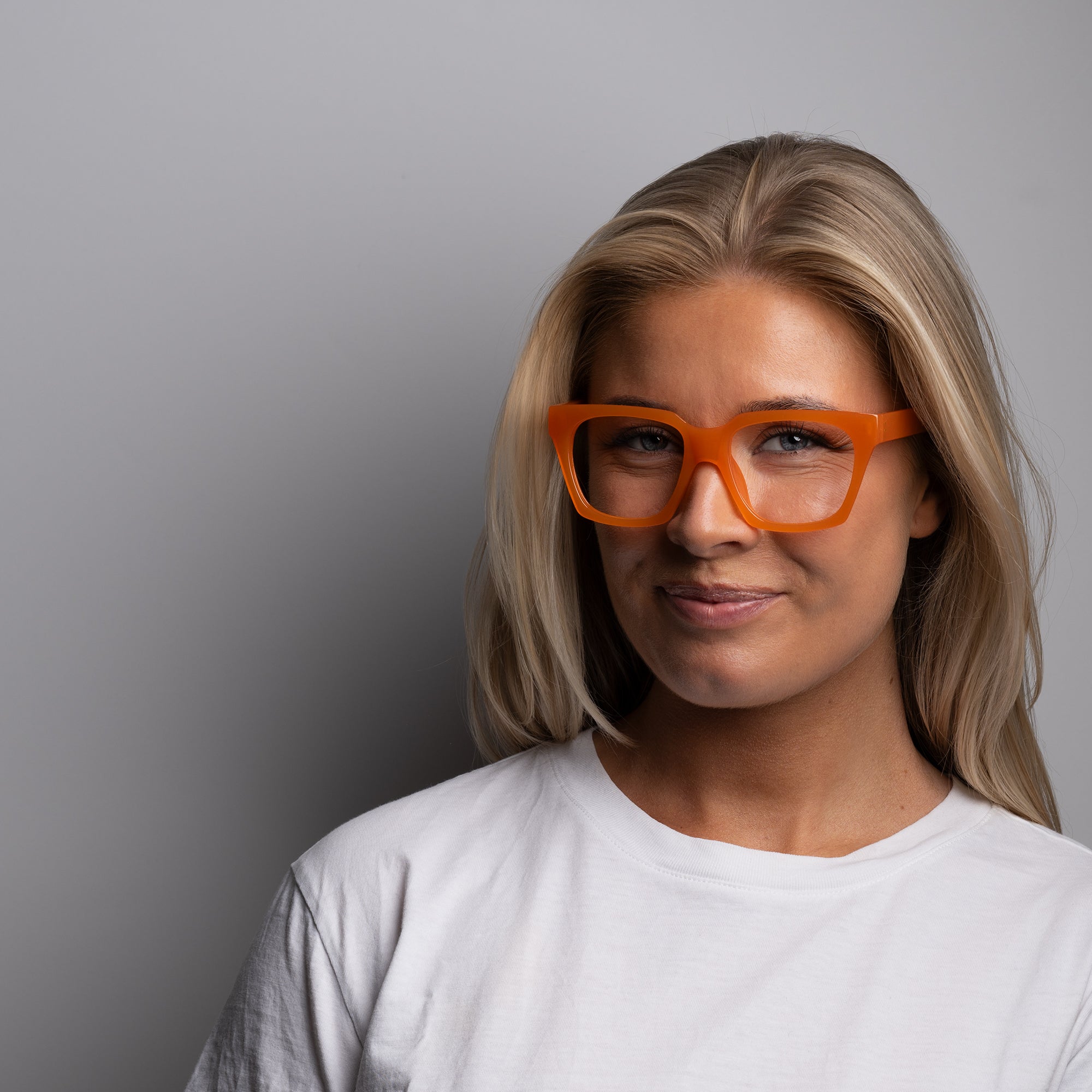 SOLVEJ milky spanish orange Reading Glasses NEW SS26