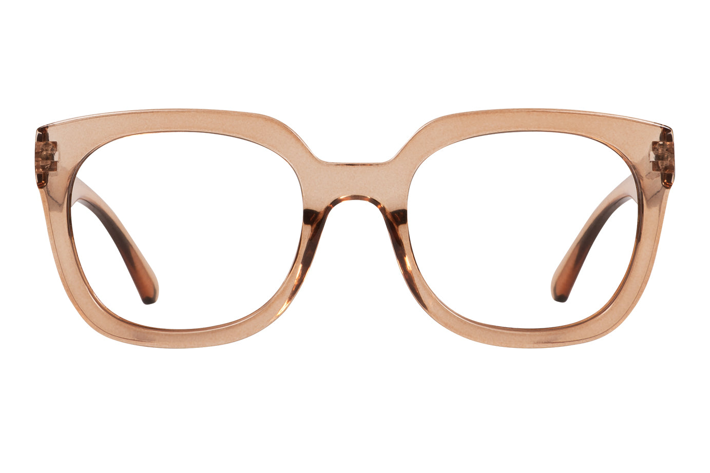 BL-ANITA golden Reading Glasses with Blue Light lens. Also without power. NEW