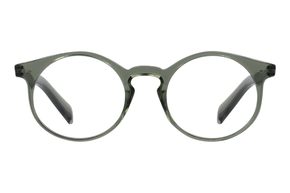 AXEL transp olive Reading Glasses