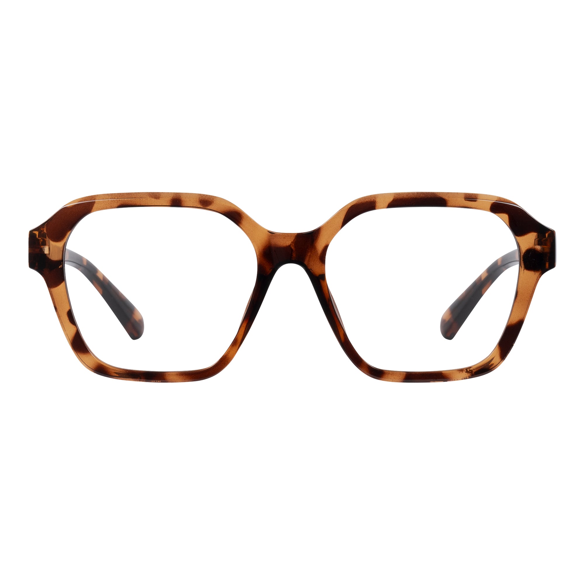 CHARLOTTA turtle brown bottom milky Reading Glasses NEW