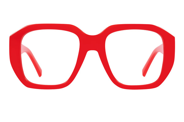 DORIT solid red Reading Glasses NEW