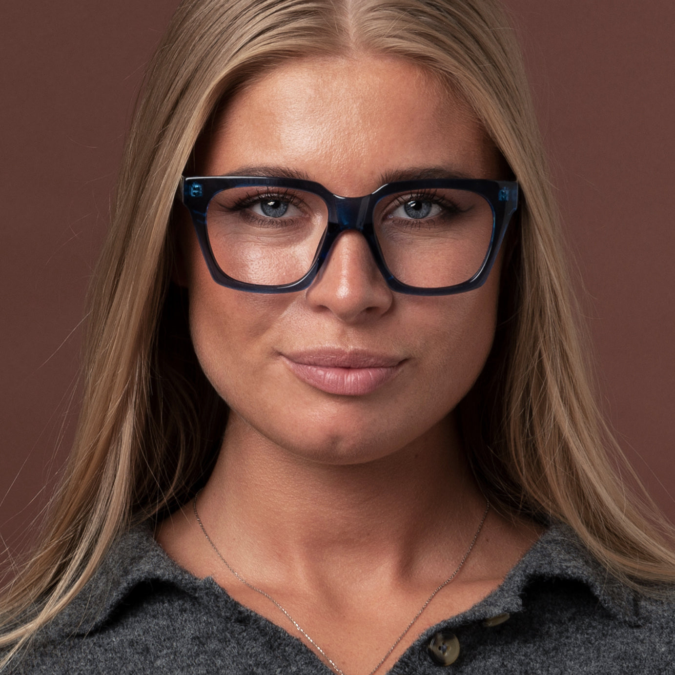INEZ transp blue Reading Glasses. Popular. NOW BACK IN STOCK!