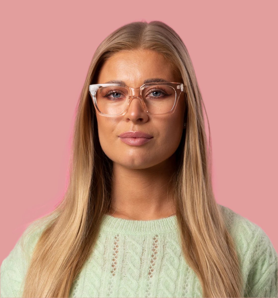 LORENE nude transp Reading Glasses