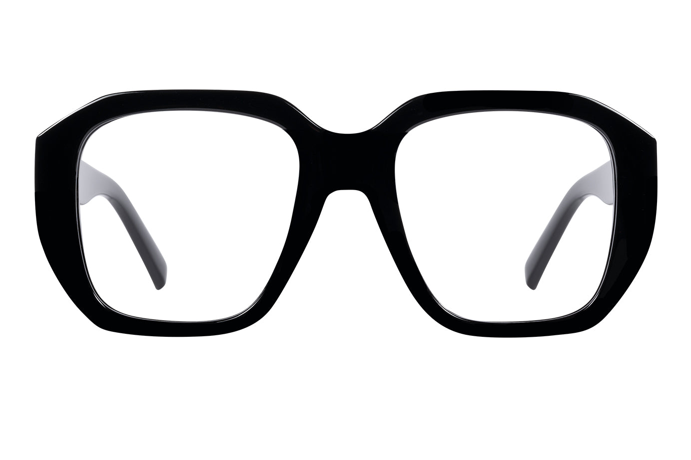 LUCY solid black Reading Glasses