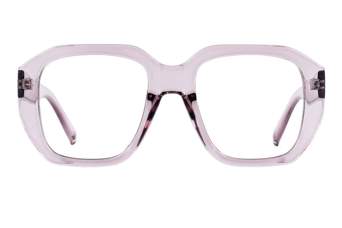 LYDIA transp purple Reading Glasses