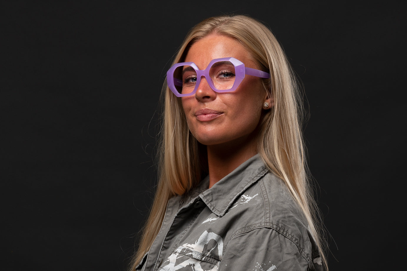 MARAOUX foggy purple Reading Glasses