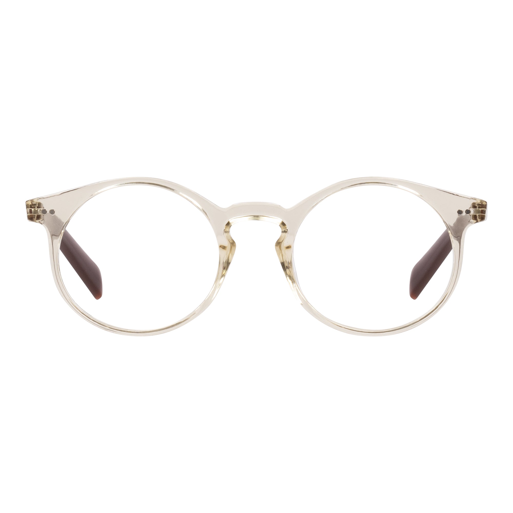MATS front transp creme Reading Glasses