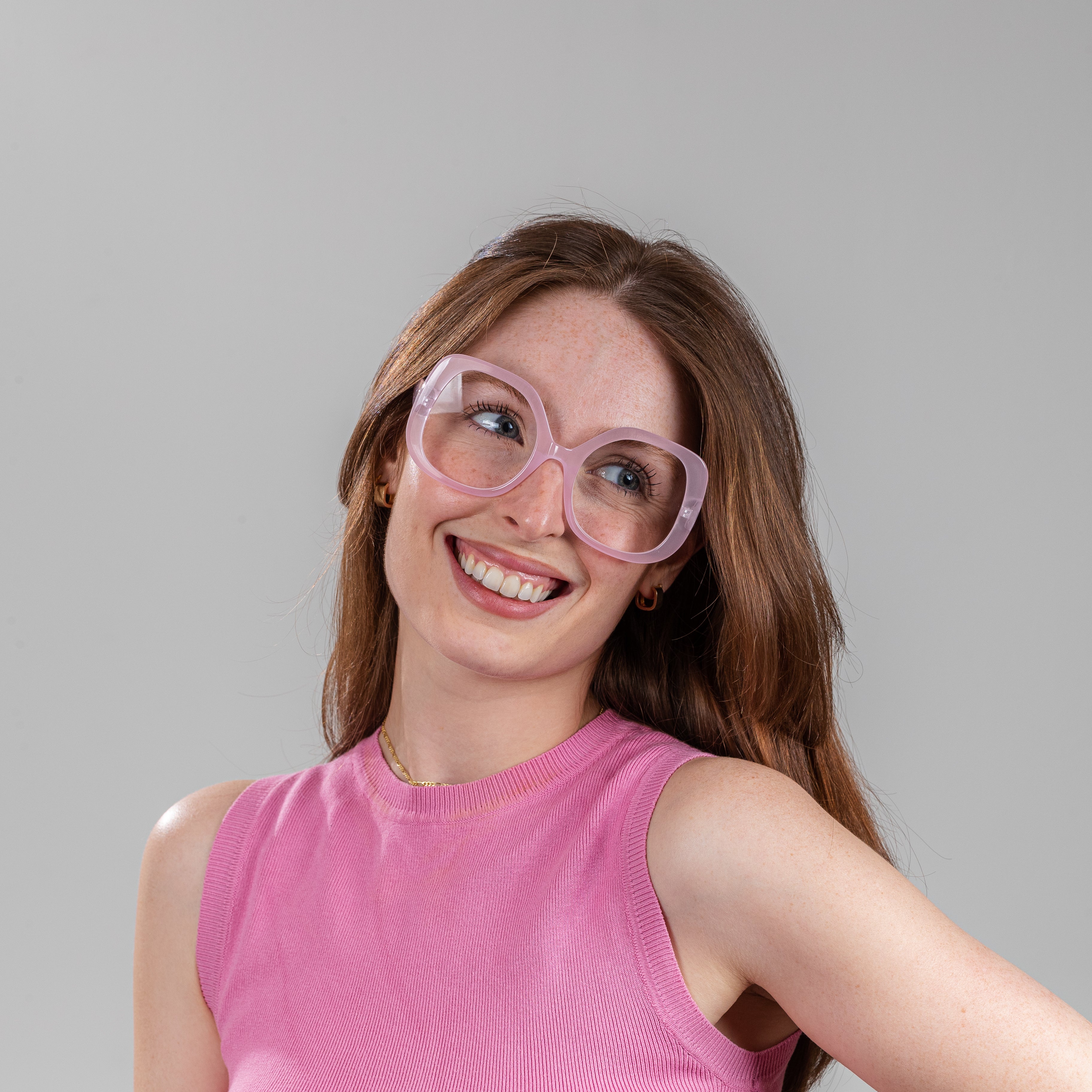 SERENA milky lavender Reading Glasses