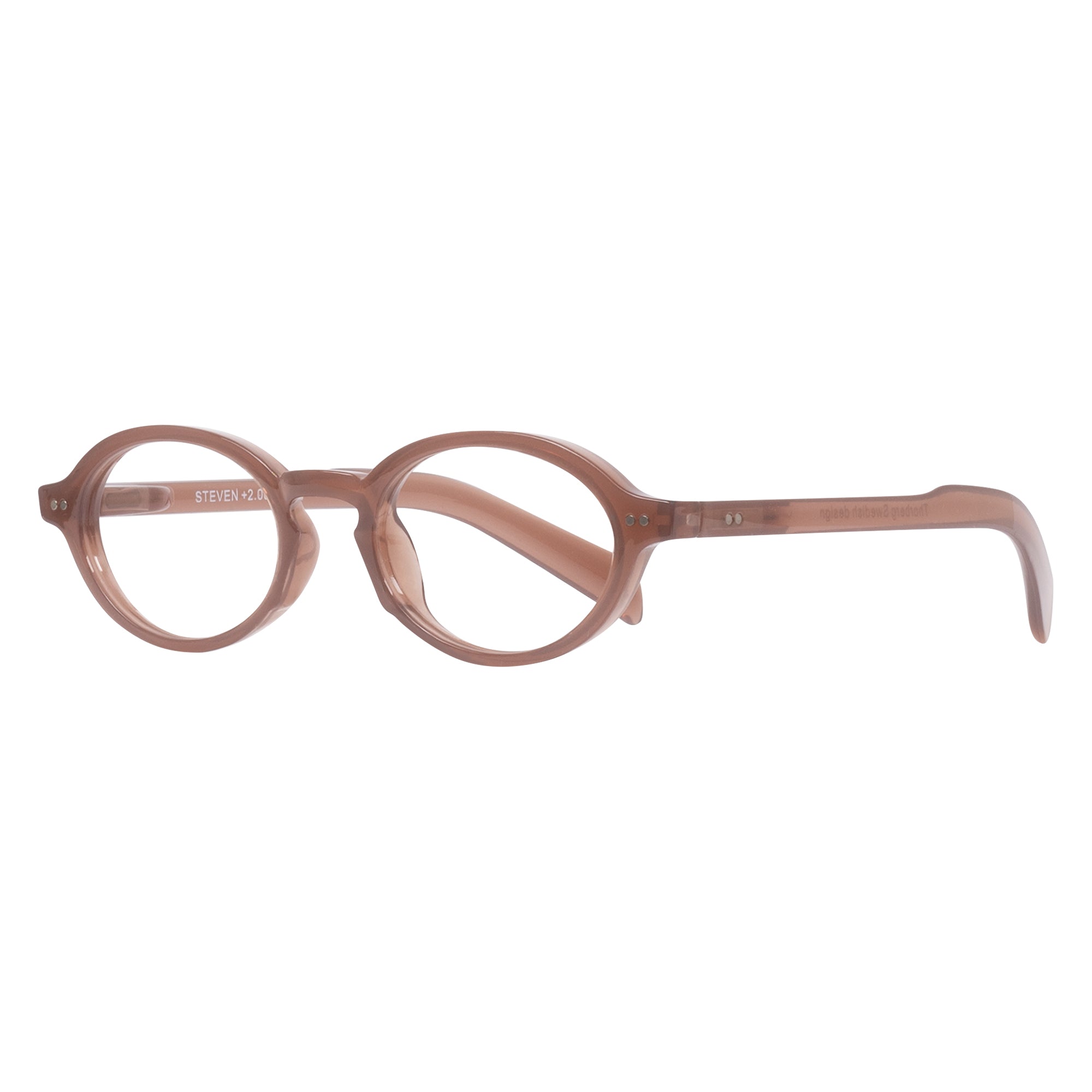 STEVEN milky cacao Reading Glasses NEW trend MUST HAVE