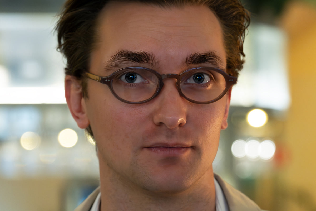 STEVEN milky cacao Reading Glasses NEW trend MUST HAVE