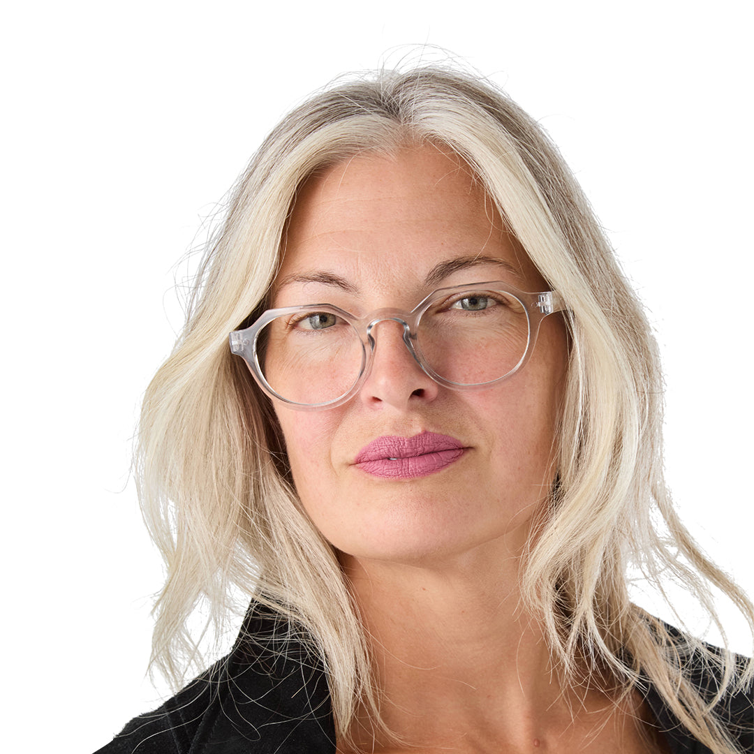 AGATON transp dark green Reading Glasses