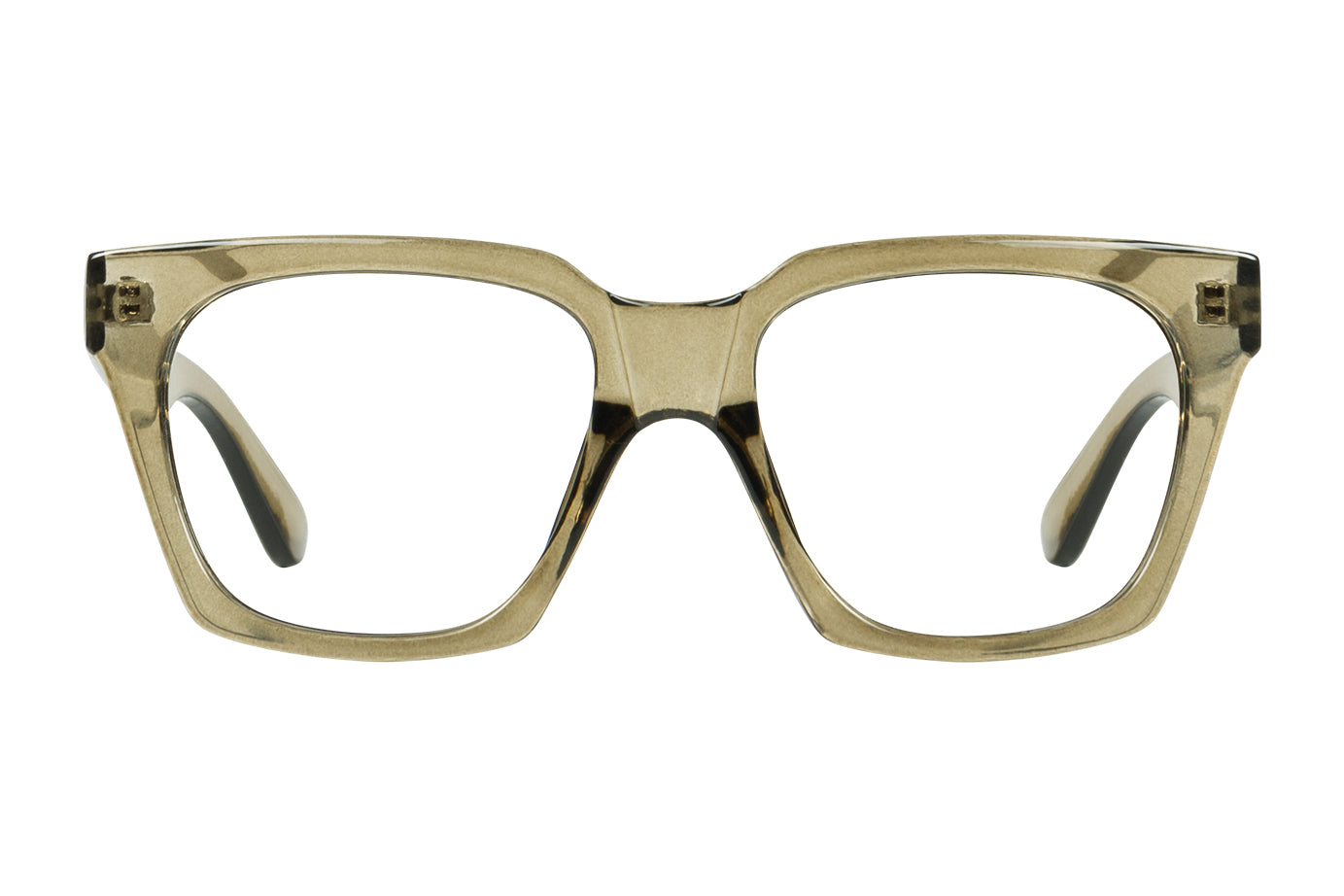 GRY transp olive Reading Glasses. Popular