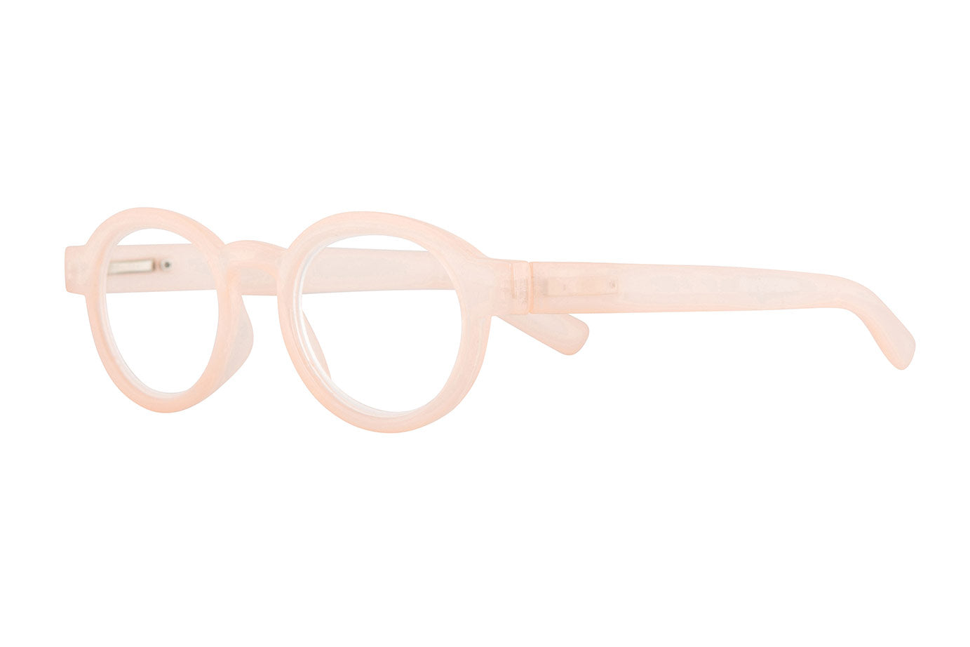 MELBA Milky Nude Wood Reading Glasses