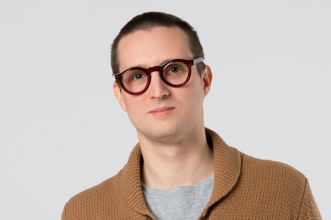 GORDON foggy gray Reading Glasses. Get in stock 25% OFF