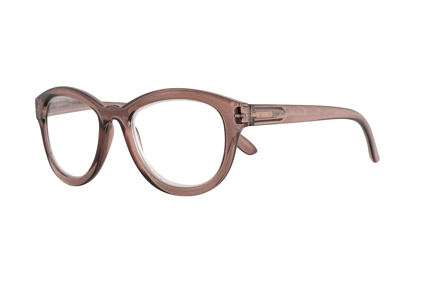 SILKE Transp. Soft Mole Reading Glasses 1 KVAR