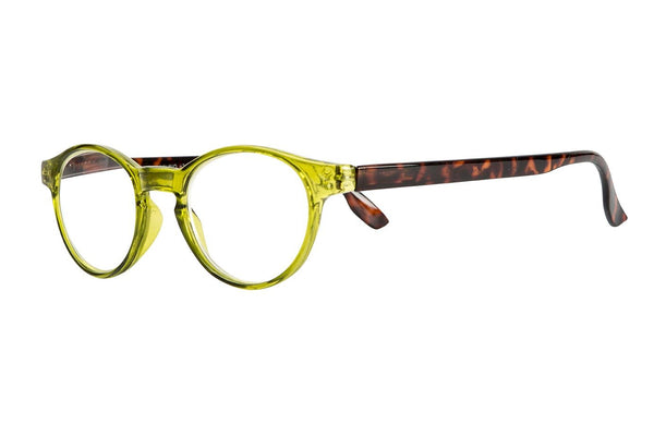 BRUNO Green-Turtle Brown Reading Glasses 60% Rabatt