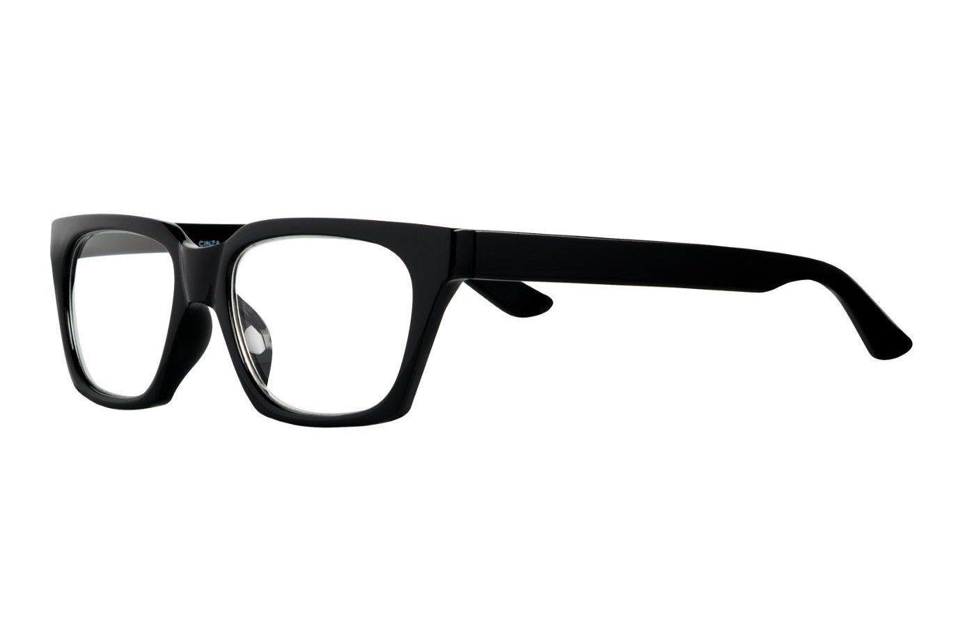 CINZA solid black Reading Glasses. Popular.