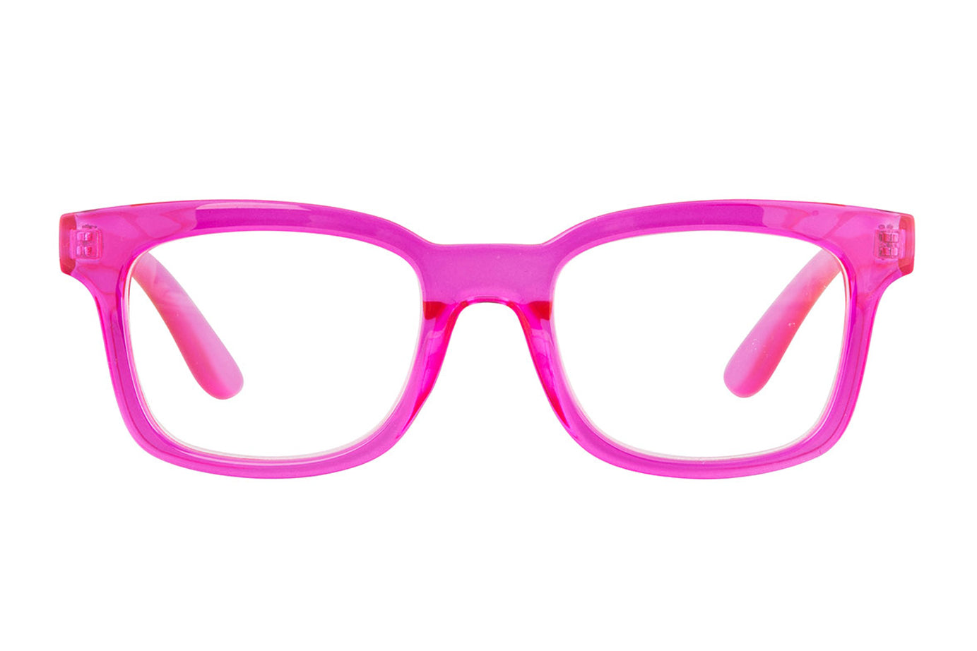 CORNELINA transp. cerise Reading Glasses NOW BACK IN STOCK