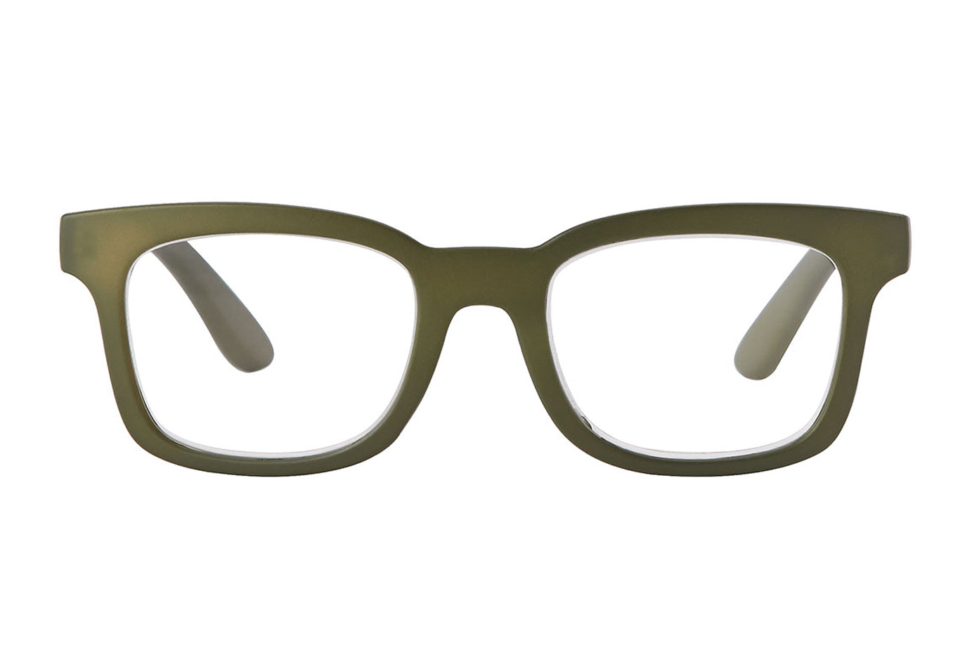 DOROTEA foggy mat olive Reading Glasses. Keep in stock.