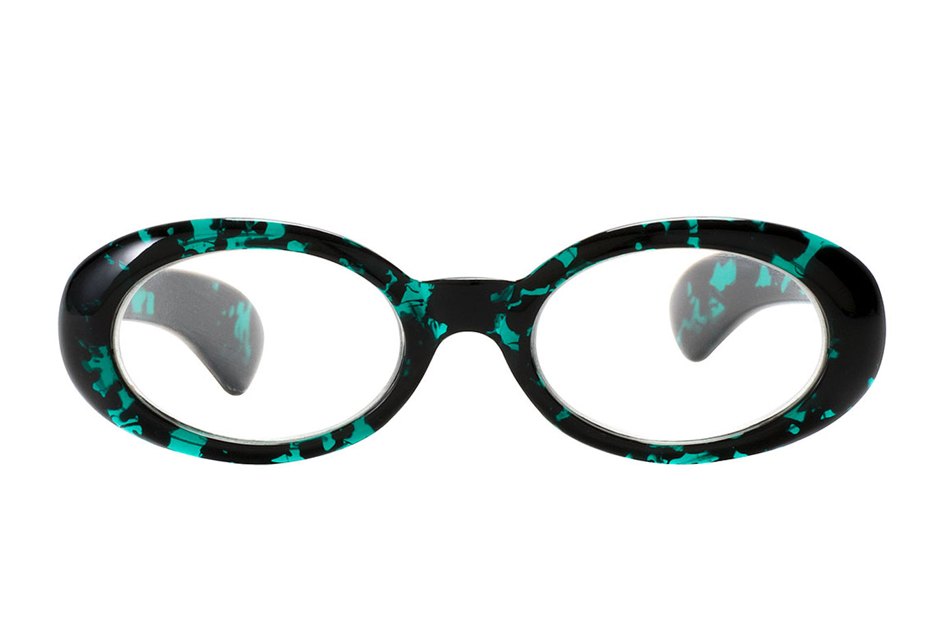 JADE green Reading Glasses. Vintage & right now.