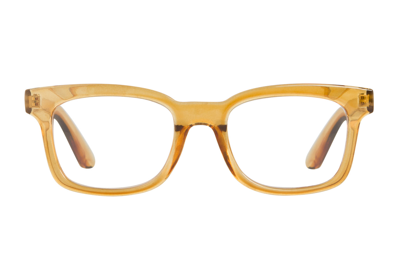 JOYCE transp golden Reading Glasses