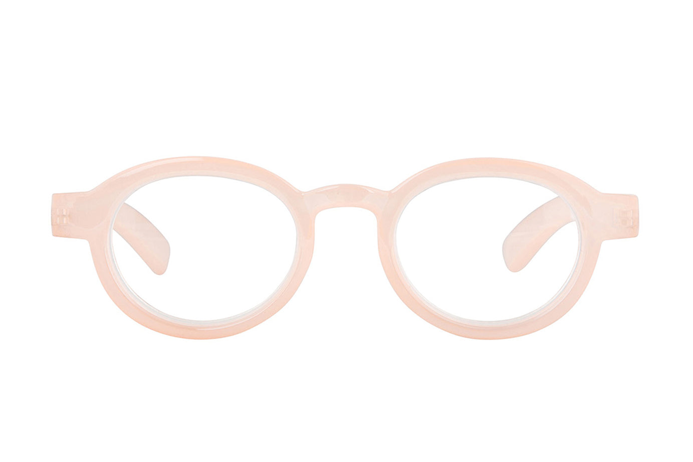 MELBA Milky Nude Wood Reading Glasses