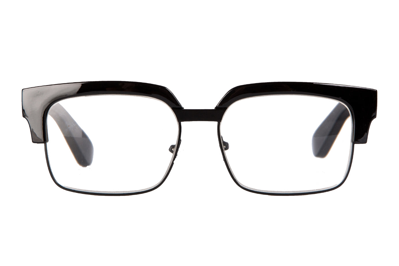MIRA solid black Reading Glasses - FAVORITE
