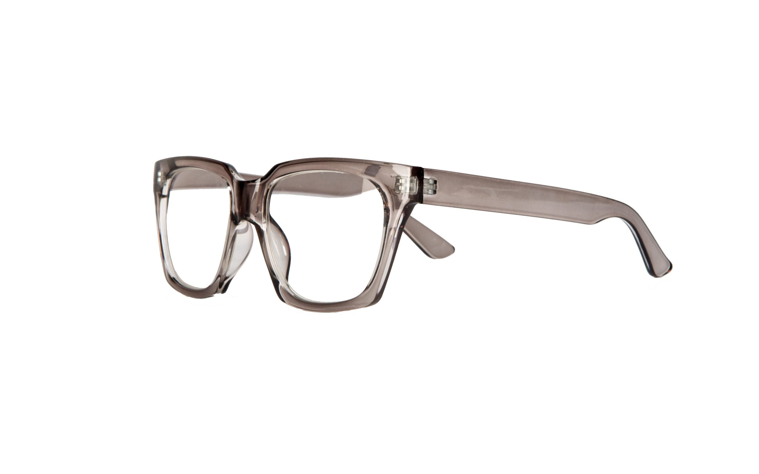NAOMI transparent mule Reading Glasses. NOW BACK IN STOCK