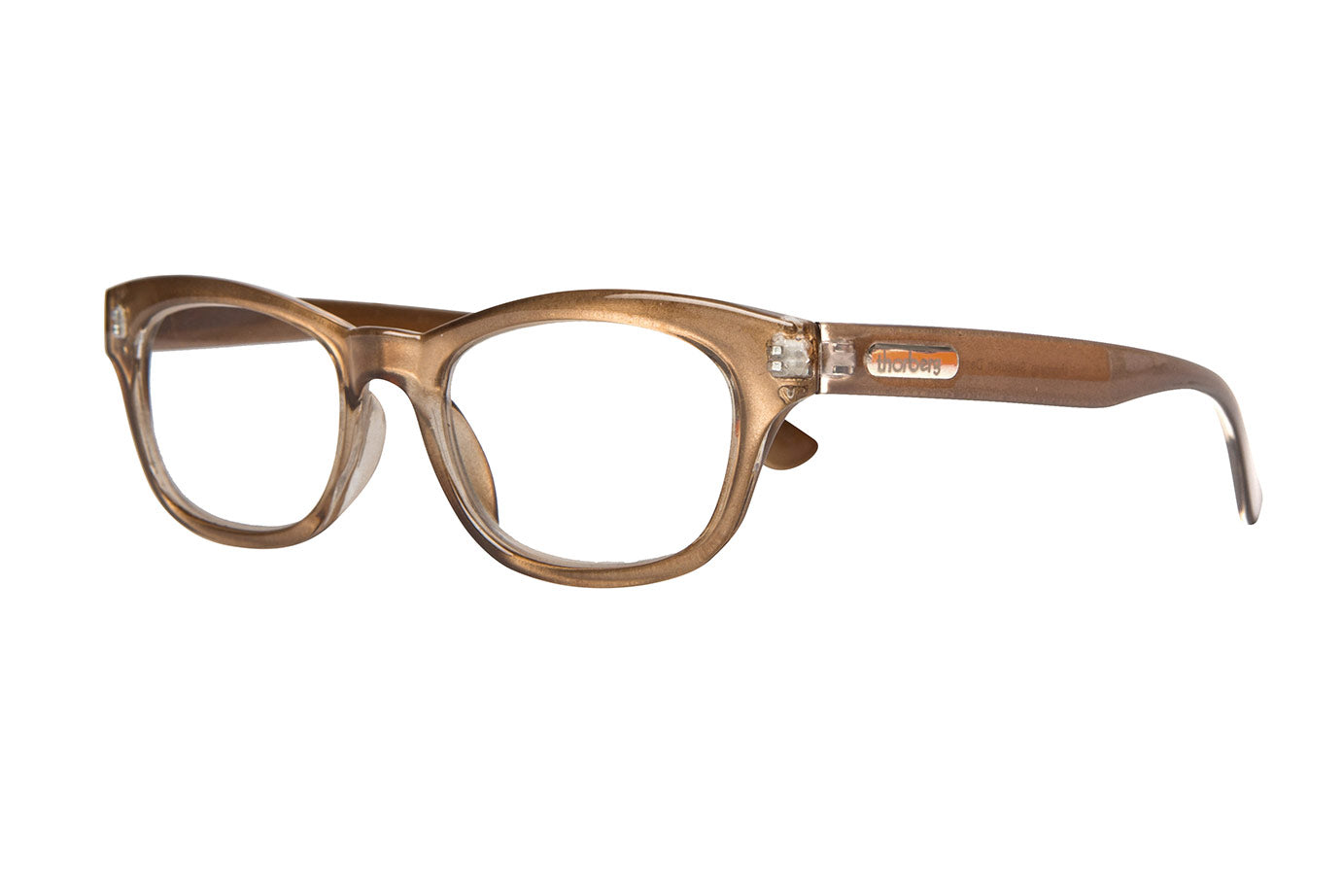 OWEN shiny copper Reading Glasses. 25% OFF get left in stock