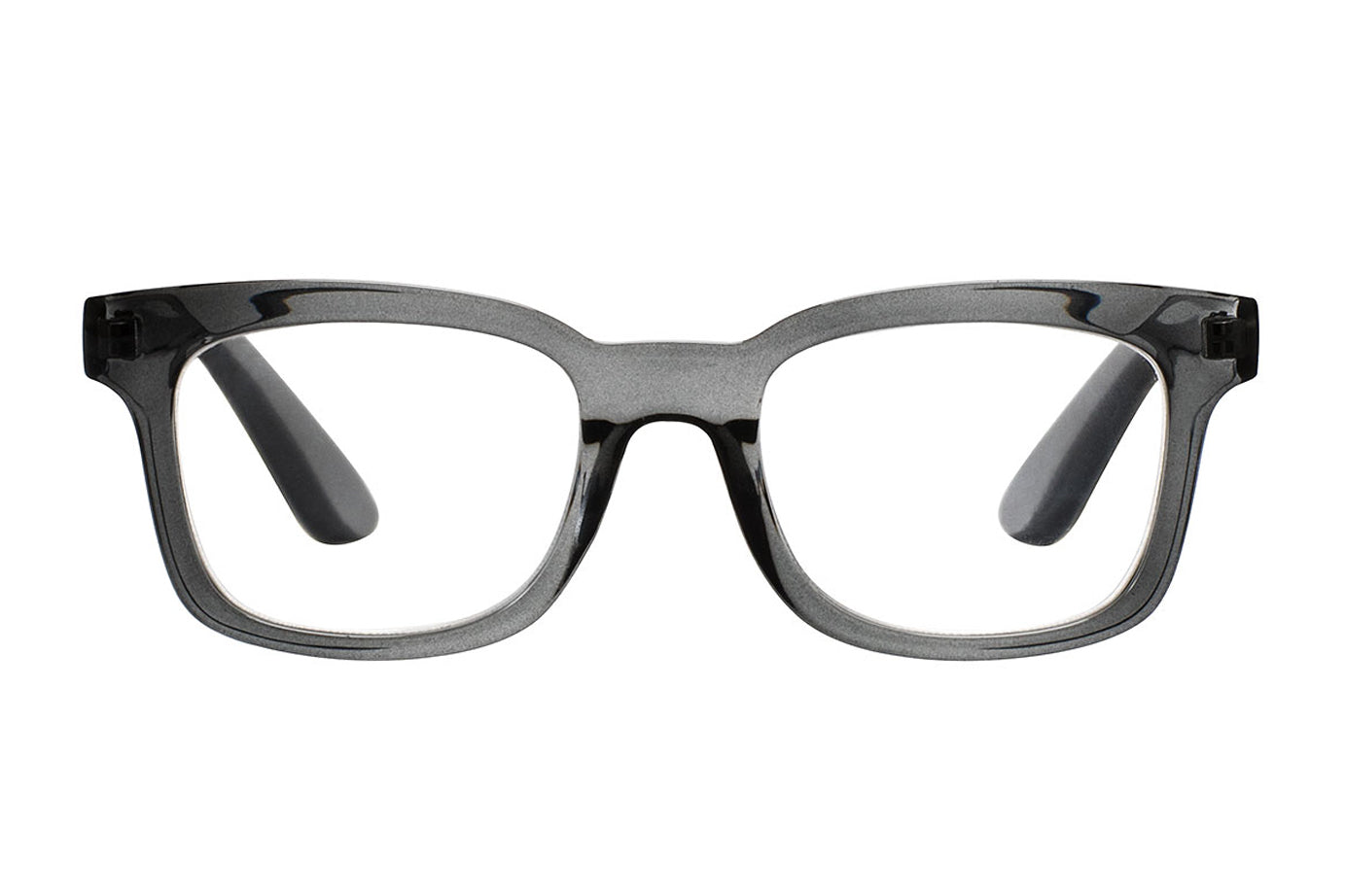 RAKEL dark gray transp. Reading Glasses