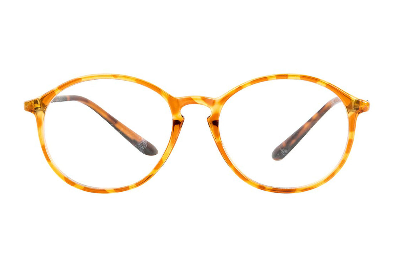 RALF l. yellow brown Reading Glasses