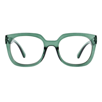 DALILIA transp grey-green Reading Glasses. ÅTER I LAGER