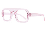 SIGGE transp. pink Reading Glasses NYHET