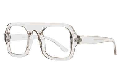 ELTON transp grey Reading Glasses. Few pcs in stock!