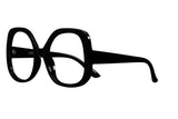 GINETTE solid black Reading glasses NEW