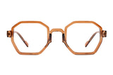 BERTRAM transp brown Reading Glasses NYHET AW-23