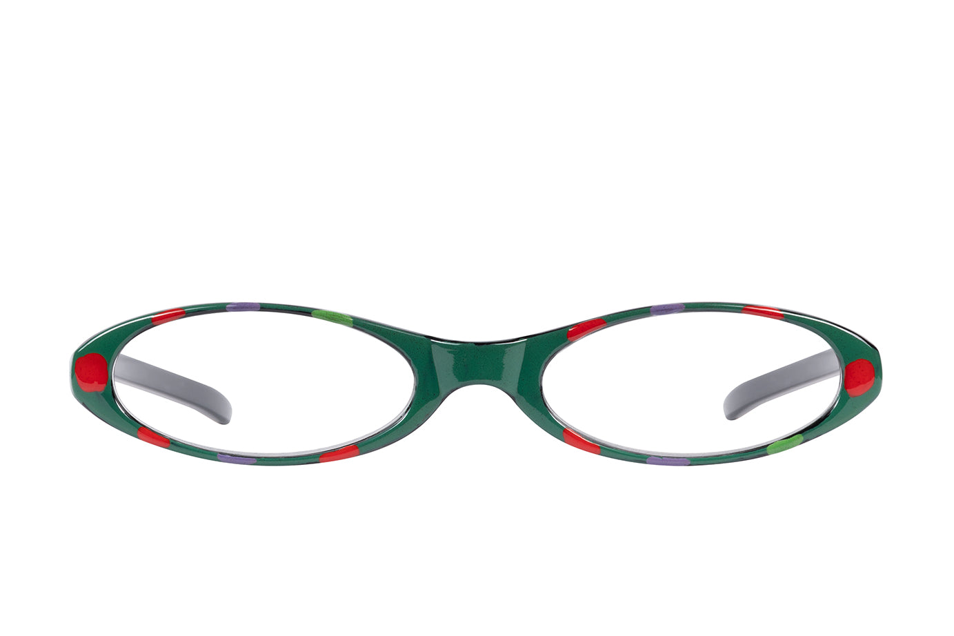 ALANIS green-multi dots Vintage Reading glasses 25% Discount