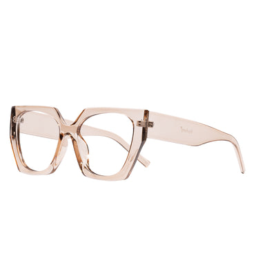 LINA transp golden Reading Glasses. FAVORIT