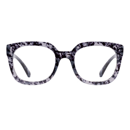 NADJA transp gray Reading Glasses NEW SS-25