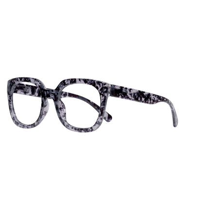 NADJA transp gray Reading Glasses NEW SS-25