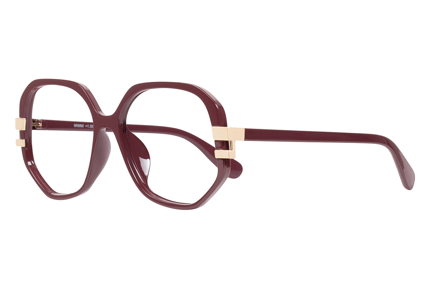 MIMMI solid bordeux Reading Glasses. NYHET