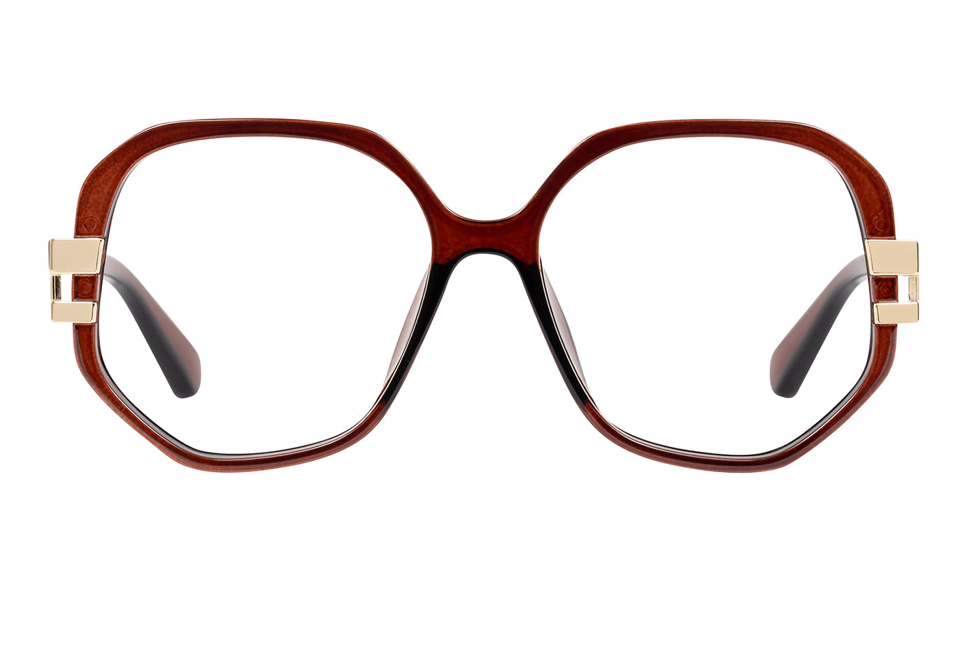 ELMIRA transp brown Reading Glasses NYHET