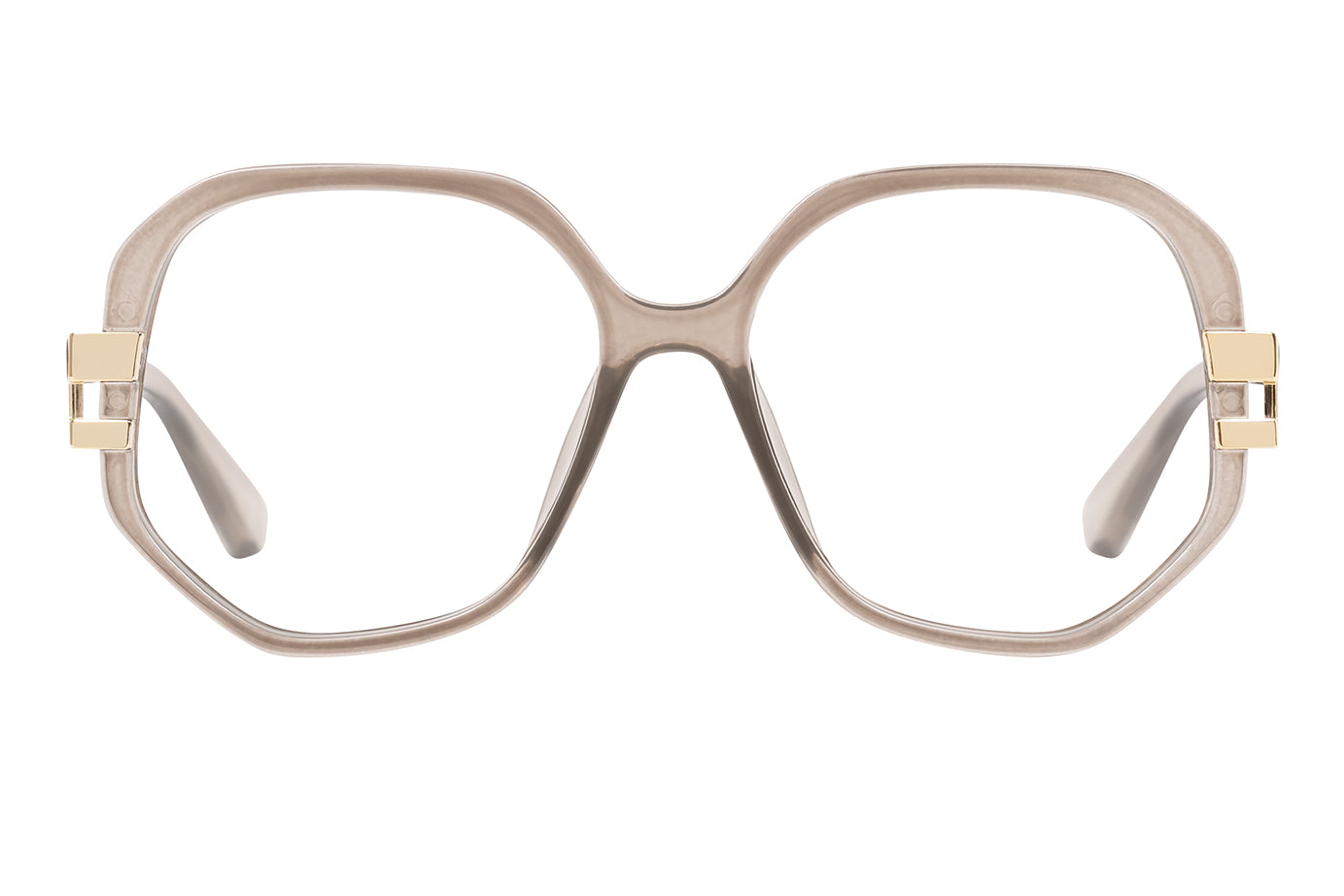 ERNA transp grey Reading Glasses NYHET
